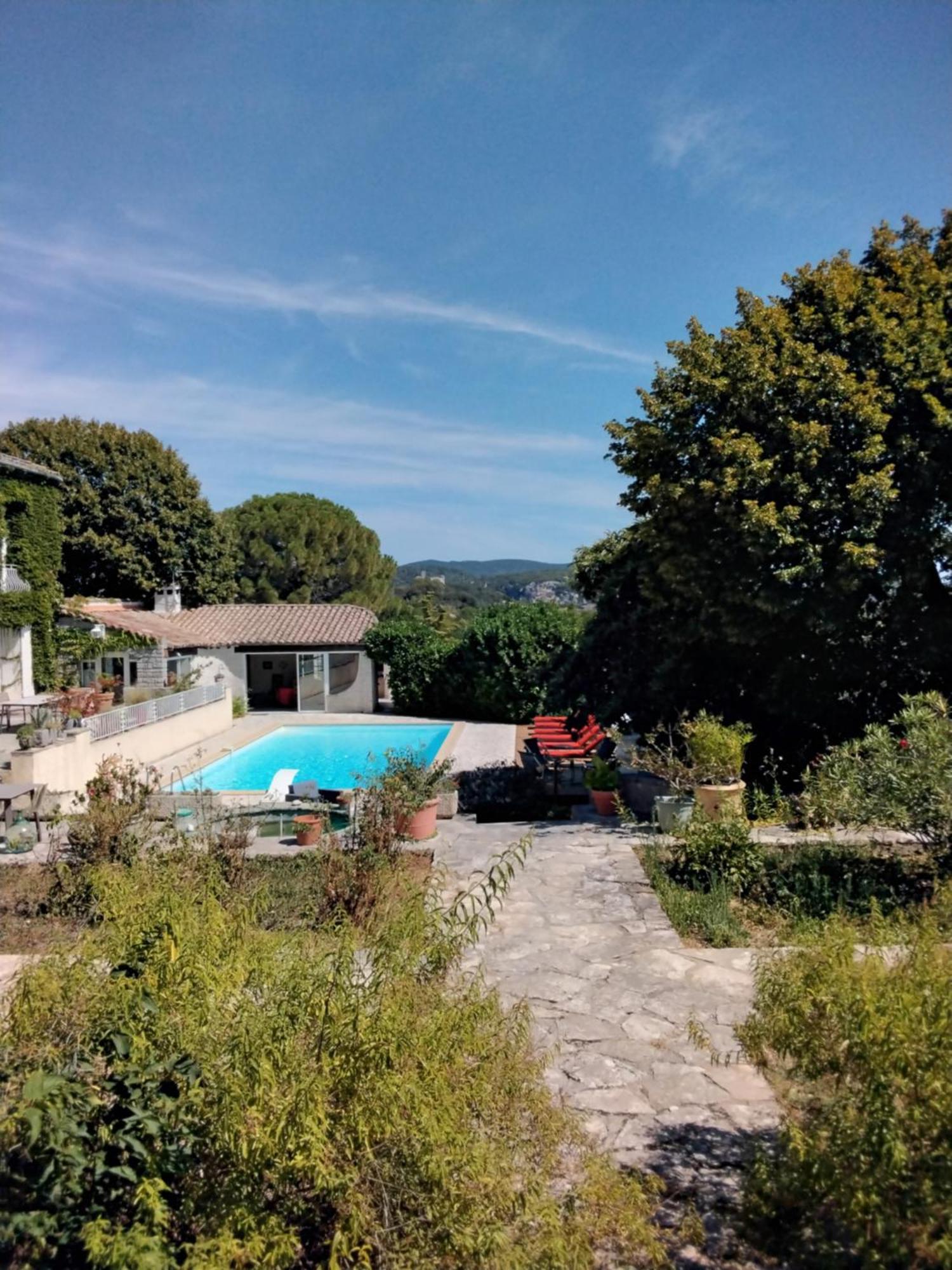 Le Domaine Du Soulier -Gite Et Chambres D'Hotes - La Maison Du Gardien Tornac エクステリア 写真